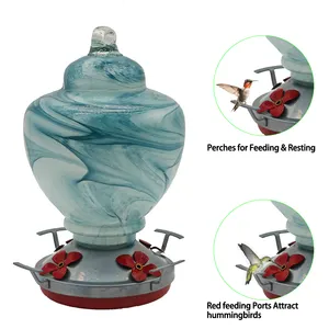 Factory Direct Supply Water Humming Hanging Bird Feeder Glass