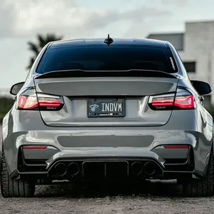 StarNav Spoiler de pare-chocs arrière pour M3 M4 F80 F82 F83 2014-2018, Lame inférieure, Diffuseur, Accessoires de tuning automobile - Product Image 5