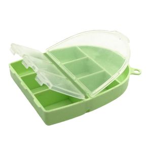 Caja Organizadora Portátil Transparente de PP con 7 Compartimentos para Vitaminas y Medicamentos - Product Image 3