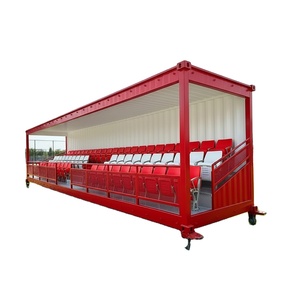 20ft 40ft Heavy Duty Container Grandstand Weather Resistant Tribune Bleachers for Outdoor Sports Events - Product Image 6