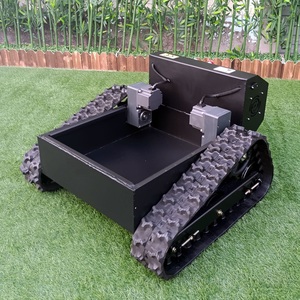 Crawler traktor mini karet jalur undercarriage Dilacak sistem chassis - Product Image 2
