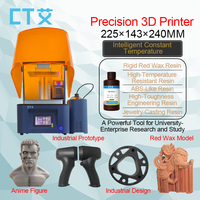 Mesin Printer 3D Resin Presisi Tinggi 16k Desain Baru - Auto-Leveling Ukuran Besar Profesional untuk Perhiasan dan Kedokteran Gigi LCD