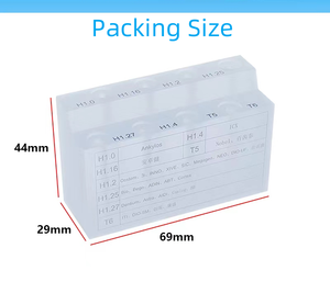 Tandheelkundige Implantaat Schroevendraaierset Handmatige Laboratoriumgereedschappen Met Stalen En Kunststof Materialen Voor Tandheelkundige Schroevendraaier - Product Image 2