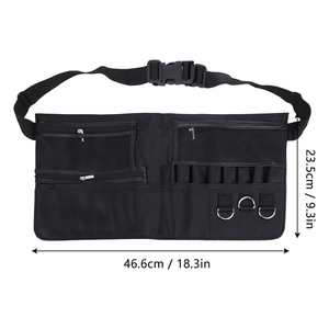 Borsa da cintura per cosmetici con spazzola per trucco professionale - Product Image 3