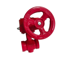 Venta Directa de Fábrica: Válvula de Mariposa Ranurada DN50-200, Accesorio para Equipos Contra Incendios - Product Image 1