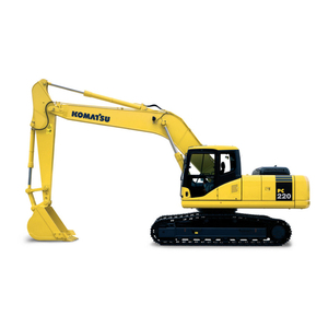 Excavadora Komatsu PC220 de 22 Toneladas, Usada, en Japón, 99% Nueva, con Motor, Caja de Cambios, Bomba y Rodamientos - Product Image 1