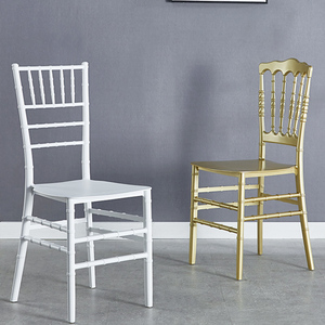 <span class=keywords><strong>Sillas</strong></span> Chiavari de Resina PP Dorada Comercial Resistentes, para Eventos, Comedor, Salón de Banquetes de Hotel, Jardín, Alquiler, Bodas - Product Image 3