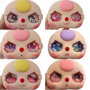 Sable de transformation corporelle DIY pour bébé, trois visages interchangeables, paillettes liquides chatoyantes, yeux en plastique, corps 400%100%, accessoires de <span class=keywords><strong>poupée</strong></span> - Product Image 5