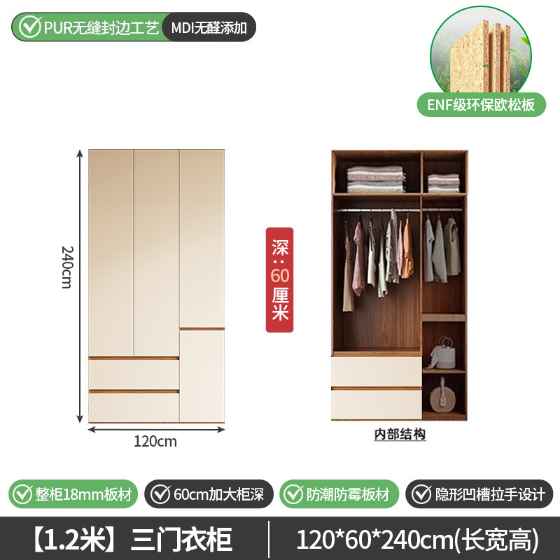 Armoire à trois portes 120*240