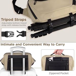 Free sample <b>Camera</b> <b>Backpack</b> polyester - Waterproof <b>Camera</b> Bag <b>Backpack</b> with Removable Insert 13" Laptop - Product Image 3