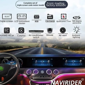 Radio GPS Android con Pantalla Táctil de 12.3 Pulgadas, Carplay, para Mercedes-Benz Vito 2015-2016, Reproductor Multimedia para el Tablero, con 1 Año de Garantía - Product Image 1