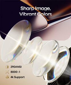 Projecteur domestique HY300 Pro 720P Android 14, compatible 8K, Bluetooth sans fil, portable, 290 lumens, compatible 3D - Meilleures ventes - Product Image 2