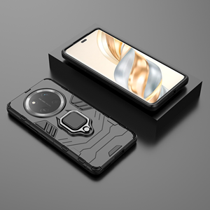 Anillo magnético armadura teléfono caso a prueba de golpes PC TPU soporte de coche Combo cubierta para HONOR X9C Smart Magic7 Lite <span class=keywords><strong>7Pro</strong></span> Huawei Mate70 70Pro - Product Image 1