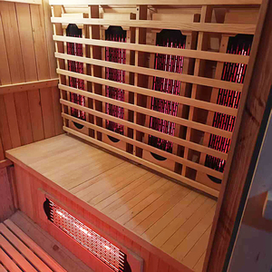 Sauna mobile innovant, sauna extérieur infrarouge avec thérapie par lumière rouge pour espace de <span class=keywords><strong>d</strong></span>étente dans le jardin ou sur la terrasse - Product Image 4