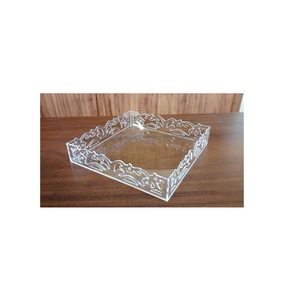 Proveedores al por mayor de bandeja de acrílico de forma redonda de diseño vintage bandeja de acrílico de alta calidad a precio competitivo - Product Image 3