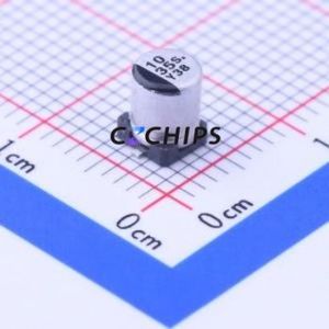 Condensador Electrolítico de Aluminio SMD EEE1VA100WR, D4xL5.4mm 10uF 20% 35V 22mA-120Hz - Product Image 1