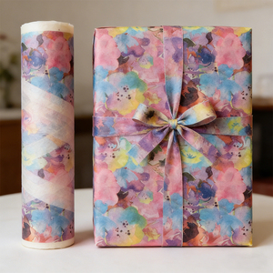 Papel de Seda para Envolver Regalos, Color Rosa, con Logotipo Impreso Personalizado, para Ropa y Zapatos - Product Image 5