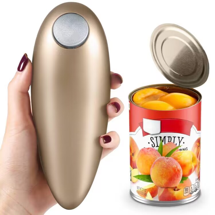 Hands Free Food-Safe Battery Operated Electric Can Openers Automatic Electric Can Opener