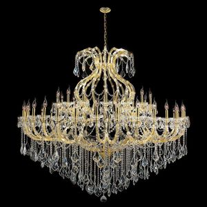Lustre en cristal classique Maria <span class=keywords><strong>Teresa</strong></span> K9 pour plafonnier à bougie de mariage - Product Image 4