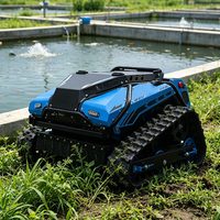 Livraison gratuite EPA Euro 5 Tondeuse à gazon intelligente télécommandée personnalisée, Souffleuse à neige, Robot tondeuse à gazon, Mini tondeuse à gazon avec siège