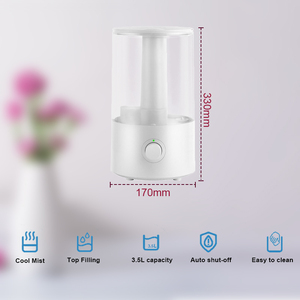 3l Humidifier Umidificador Room Humidifier with Cool Mist <strong>Humidifyer</strong> - Product Image 5