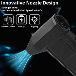 10W RPM 5000Pa 3-in-1 Brushless Motor <b>Car</b> Vacuum Cleaner with LED Light for Fan & Violent <b>Blower</b> for Hotel RV Outdoor Use - Product Image 3