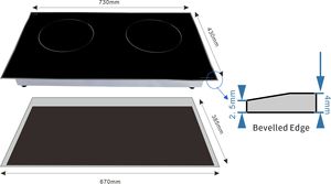 Wifi Lập Trình Điện Pre-thiết Lập Đôi Sàn Điện Lò Bếp Cảm Ứng Bếp Hồng Ngoại Hob Tempered Glass - Product Image 5