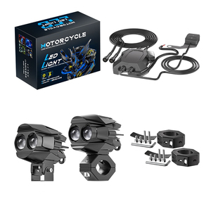 S2 LED Motorbike Spotlight Accessories 12V Moto Spot Fog Light Auxiliary Headlight for Motorcycle