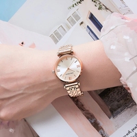 MINI FOCUS MF0335L jam tangan kuarsa Analog wanita, arloji mewah merek Top sederhana tahan air kasual modis bisnis