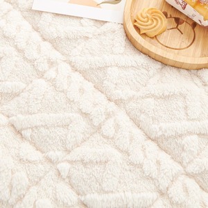 Manta de Cama de Terciopelo de Algodón Suave Estilo Crema, Seleccionada con Cuidado, Alfombra de Felpa Gruesa para Invierno, Antideslizante, Lavable a Máquina - Product Image 2