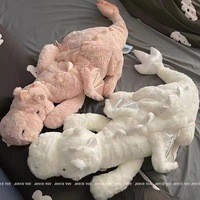 Peluche Dinosaure Mignonne Remplie de Coton PP, Grande Taille, Oreiller de Sommeil pour Enfants Filles
