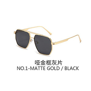 Chất lượng cao chàng trai phân cực kim loại Kính mát UV400 ống kính trẻ em thời trang Shades đen vàng khung với nhiều màu sắc tùy chọn - Product Image 2