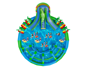 <span class=keywords><strong>2023</strong></span> parc aquatique commercial gonflable terrain parcs aquatiques gonflables parc d'obstacles pour enfants et adultes - Product Image 3
