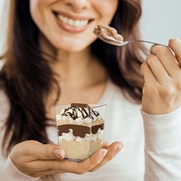 Ptpack Wegwerp Plastic Vierkante Mousse Beker Met Deksel Ijs Pudding Parfait Beker Transparante Dessertbeker