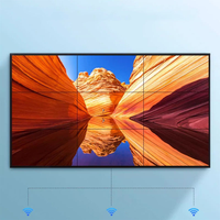 Video Wall con Panel LCD sin Costuras para Tiendas Minoristas, Centros Comerciales, Educación, Alto Contraste, Amplio Ángulo de Visión, Animación Habilitada