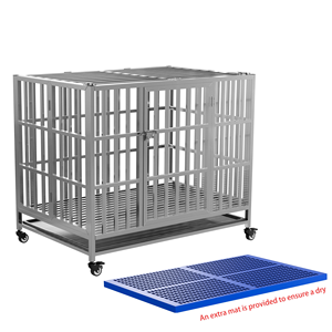 Wholesale Large Space Removable Multifunction Pet <b>Crates</b> Solid Pattern Hamster Pet Cages & Reptile House for Dog & Clinic Use - Product Image 2