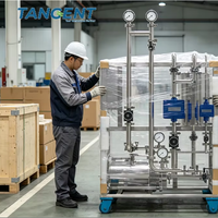TANGENT Nouvelle membrane d'ultrafiltration céramique de haute qualité pour machine avec boîtier robuste 1000L/heure 380V