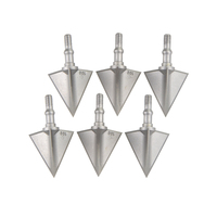 Pointes de chasse à 3 lames fixes 100/125 grains pour tir à l'arbalète et chasse
