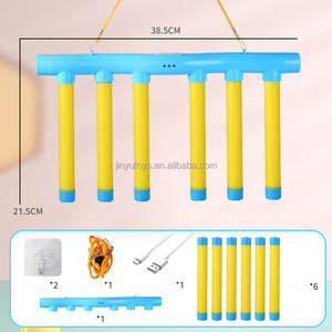 드롭 스틱 감각 통합 훈련 장비 손-눈 조정 반응 훈련 장난감 조정 가능한 속도 반사 도전 - Product Image 1