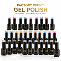 Vernis à ongles en gel UV LED sans HEMA ni TPO, haute pigmentation, longue tenue, à retirer par trempage, pour salon de beauté