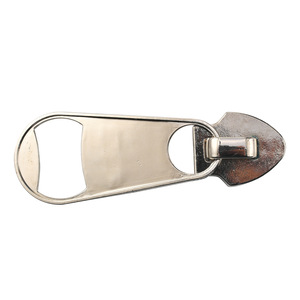 Zipper Beer Opener Zinc Alloy Metal Magnetic For <b>Refrigerator</b> And Bottle Opening - Product Image 5