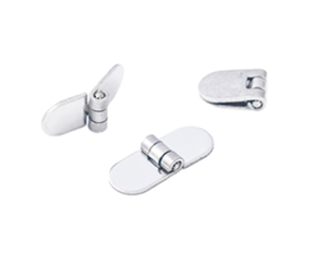Charnières de porte et de fenêtre en acier inoxydable miroir 304 FS1243 CL253-10, peuvent être ouvertes à un angle de 180 degrés - Product Image 2