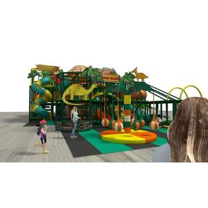 Aire de jeux sur le thème des animaux de la forêt des dinosaures, jungle, zone de jeu intérieure pour enfants, équipement de terrain de jeu McDonalds <span class=keywords><strong>d</strong></span>'<span class=keywords><strong>occasion</strong></span> à vendre - Product Image 3