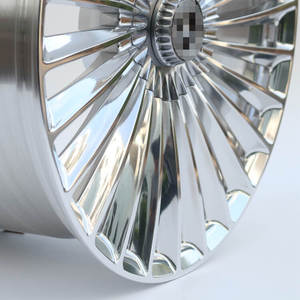 ล้อแม็กซ์ Mercedes- E300 E-Class S400 S300 C200 GLA ขัดเงา 5x112 อลูมิเนียม - Product Image 4