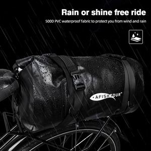 BSCI factory Waterproof <b>20L</b> 500D Pvc Cycle Bicycle Tail Trunk Seat <b>Bag</b> Travel Delivery Transport Mountain Rear Rack Bike Dry - Product Image 5