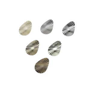 Poignée de meuble moderne en alliage de zinc, motif coquille, forme goutte d'eau, à trou unique, pour tiroir, commode, armoire, finition rétro de luxe léger - Product Image 2