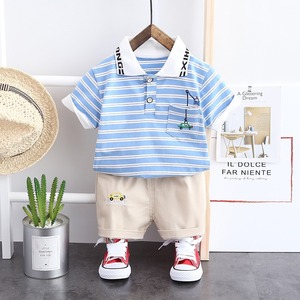 Ropa para Niños 2021, Conjunto de Ropa para Bebé Niño, Ropa de Verano al por Mayor, Camisetas Estampadas, Ropa de Playa Moderna para Niños - Product Image 1