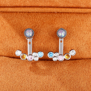 Orecchini a Bolle Colorati per Donne, Accessori per Orecchie Carini e alla Moda per Uso Quotidiano - Product Image 2