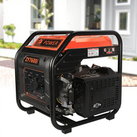 Nouveau Générateur d'Essence Portable Ouvert 3kV/5kW Monophasé et Triphasé Fabriqué en Chine
