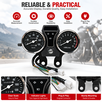 Compteur de vitesse et odomètre pour moto Dayang 90 JS48Q Cub 110 JH70 JH90
